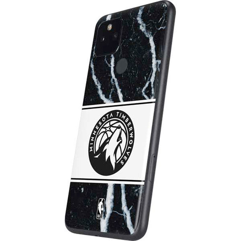 NBA Minnesota Timberwolves Marble Google Pixel 5a Skin